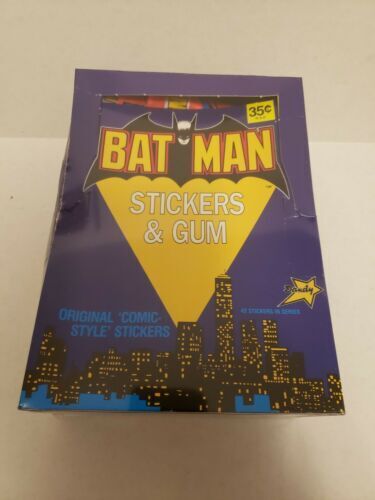 1989 Batman Dandy Australia Factory Sealed Comic Card Box Uber Rare