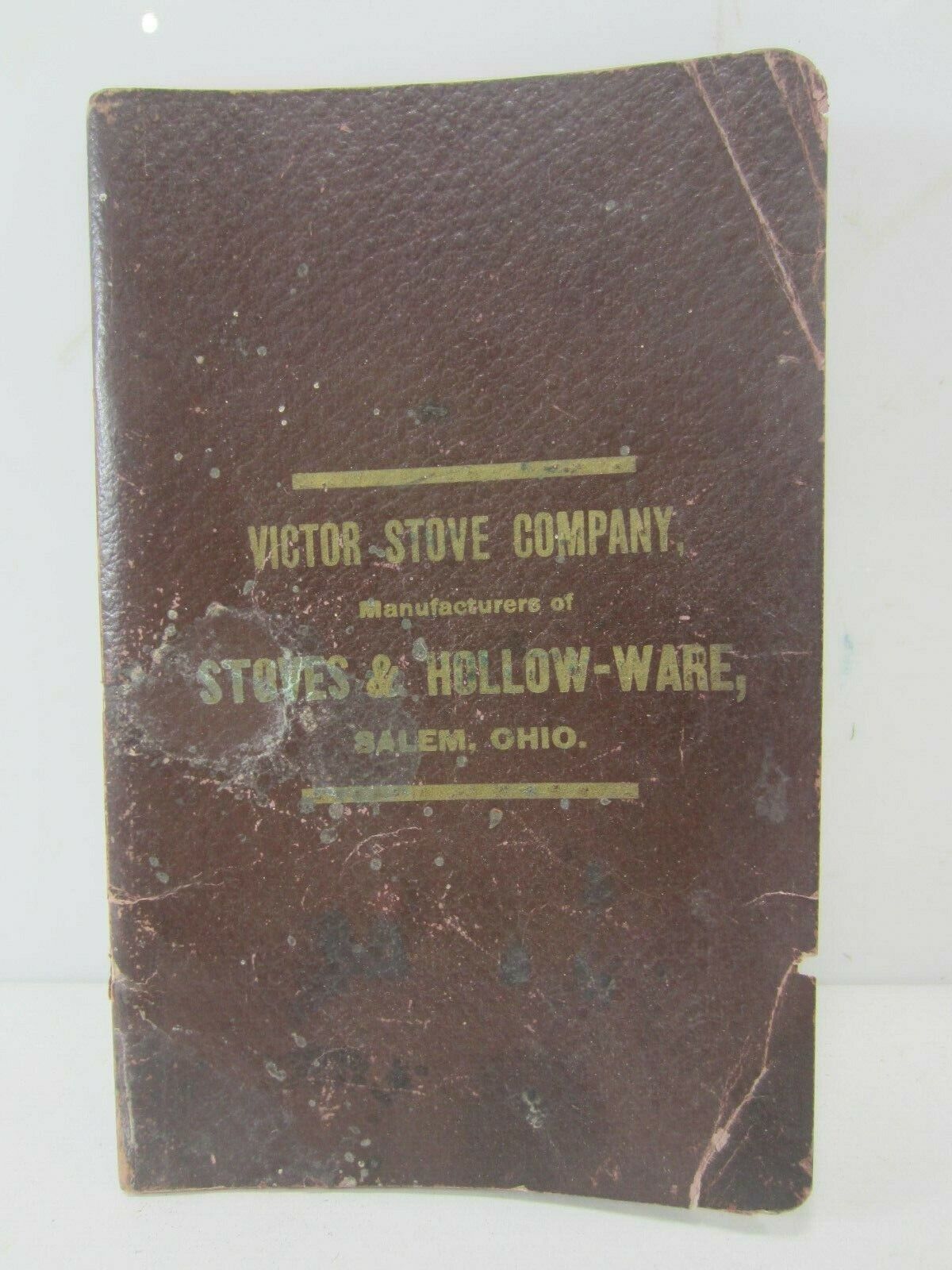 1887 Victor Stove Co. Illustrated Price List Salem, Ohio