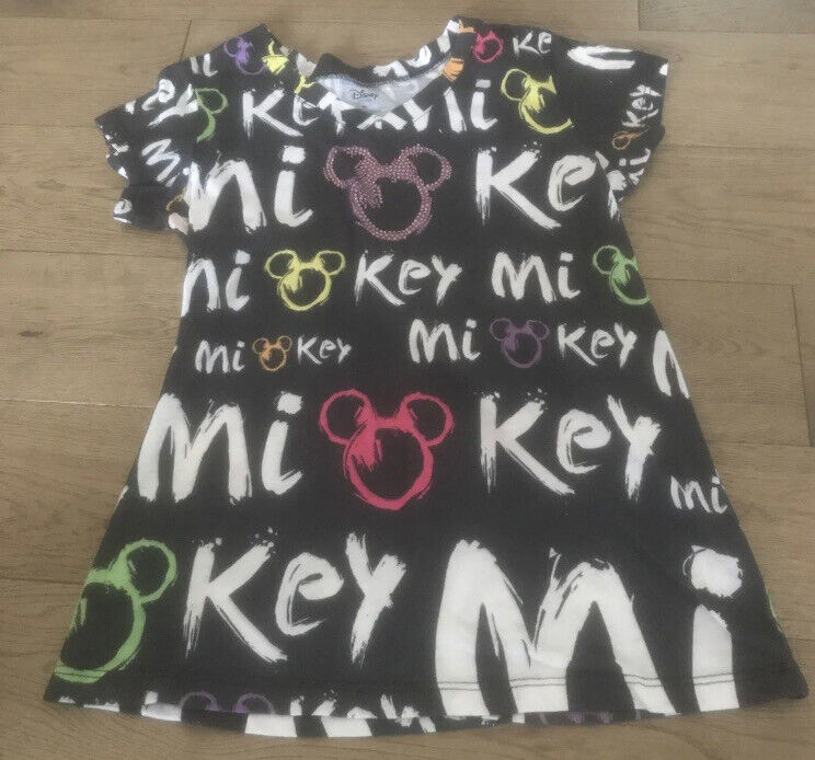 Disney store girls mickey mouse shirt Black Size XL