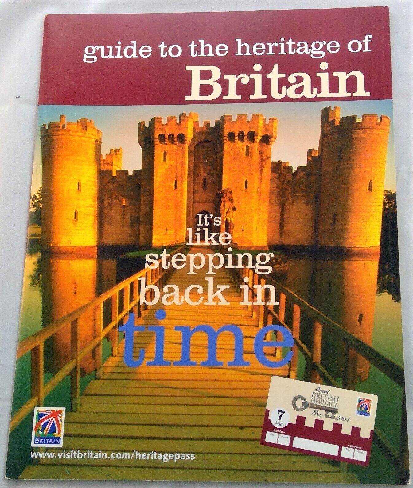 British Tourist magazine 2003 heritage of Britain maps color photographs
