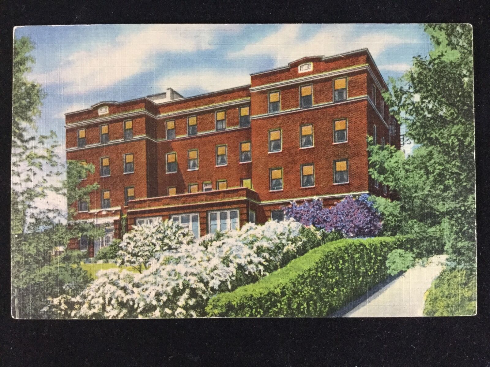 Vintage Immanuel Deaconess Institute Deaconess Home Omaha, NE postcard