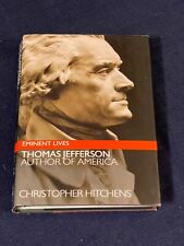 Christopher Hitchens Thomas Jefferson Author Of Americ Signed Autograph Book JSA picture