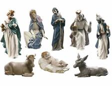 NAO BY LLADRO 8-PIECE GRES PORCELAIN NATIVITY SET BRAND NIB CHRISTMAS SAVE$ F/SH picture