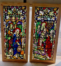 Gothic Stained Glass Church Window Presentation of Child Jesus Holy Family Mary picture