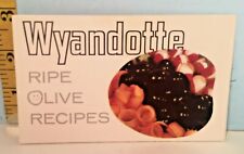 Vintage Wyandotte Ripe Olive Recipes Foldout picture