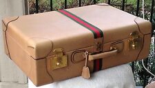 Rarest of the rare –50’s-early 60’s GUCCI calfskin suitcase (8.5”x17”x26”) Italy picture