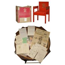 LAST OF ITS KIND BRAND NEW IN THE BOX 1969 PRINCE CHARLES INVESTITURE ARMCHAIR picture