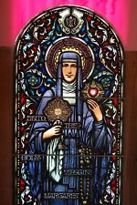 + Antique Stained Glass Window of 