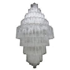 Tiered 1970s Murano Glass Chandelier picture