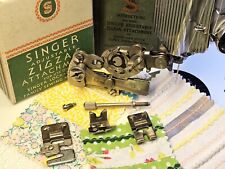 Vintage Singer Adjustable ZigZag Attachment 121056 Featherweight Tested Complete picture