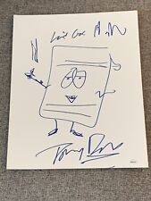Trey Parker Hand Drawn 11x14 TOWELIE South Park Autographed Sketch JSA & BAS COA picture