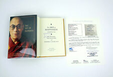 His Holiness The Dalai Lama Signed Autograph The Art Of Happiness Book JSA COA picture