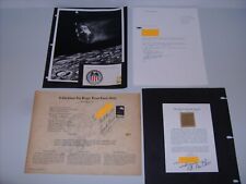 NASA APOLLO LUNAR BIBLE WITH EXTRAS EDGAR MITCHELL SIGNATURE RARE FLOWN TO MOON picture