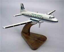 HS-748 Cascade Air Hawker-Siddeley Airplane Mahogany Wood Model Large new picture