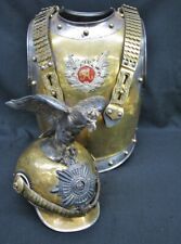 Rare Prussian Helmet + Cuirass of the Garde Du Corps Imperial German 1870's-1918 picture
