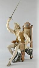 NIB LLADRO I AM DON QUIXOTE. NEVER USED. SHIPS FROM SPAIN. ELITE COLL. #1522. picture