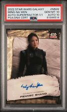 1/1 MING-NA WEN SUPERFRACTOR 2022 Star Wars Galaxy Autographs PSA 10 AUTO 10 picture