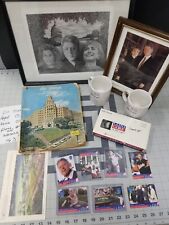RARE Bill Clinton Autographed Lot Signed cards Phone Book Campaign collectible picture