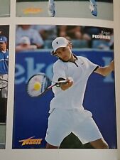 Roger Federer Rookie Card - Tennis Plus Magazine 2000 Sticker Holy Grail Great C picture