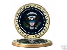 US President USA Presidential Seal Kiln Dry Podium Wood Gold picture