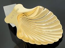 Vintage Tiffany & Co. Scallop Seashell Decorative Bowl/Dish 14K Yellow Gold picture