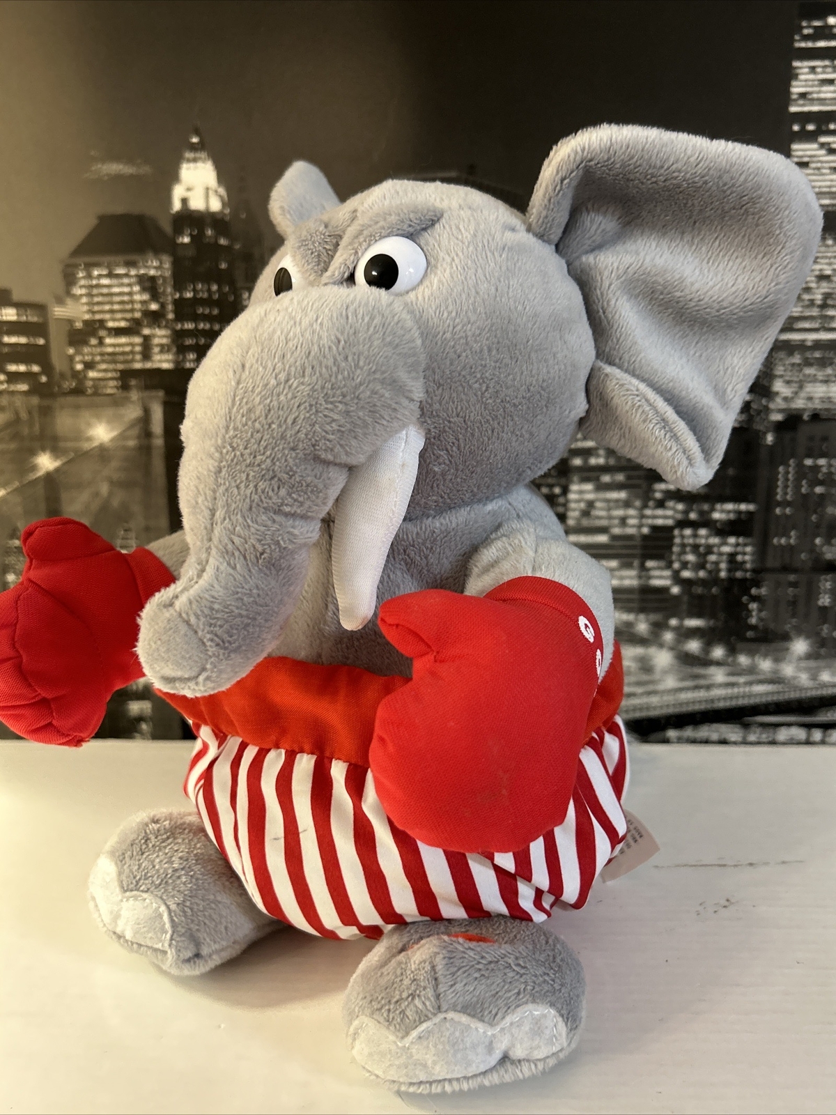 Republican Party rare Rocky Balboa Elephant plush eye of the tiger Music GOP Republican Party rare Rocky Balboa Elephant plush eye of the tiger Music GOP