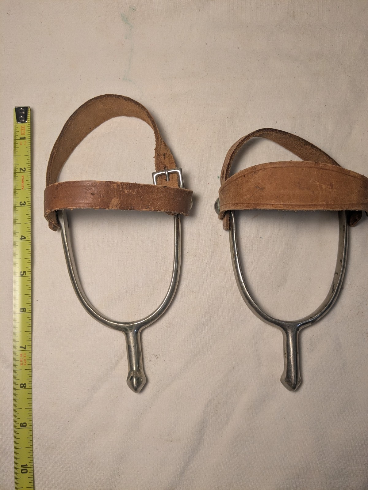 Pair of Antique WW1 Era US Army M1911 Cavalry Spurs A.B.