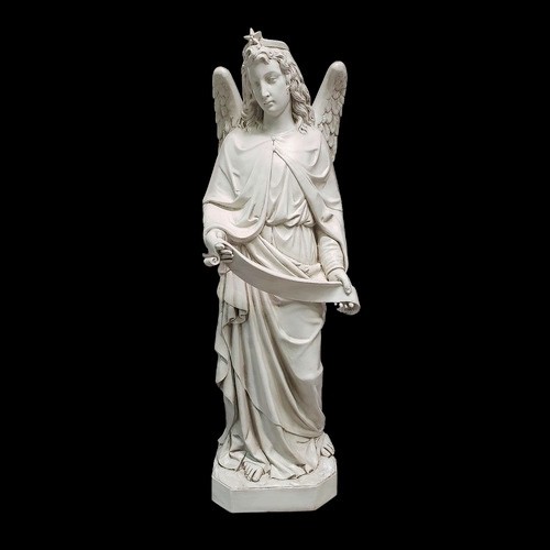 Large Saint St. Gabriel the Archangel sculpture statue 61