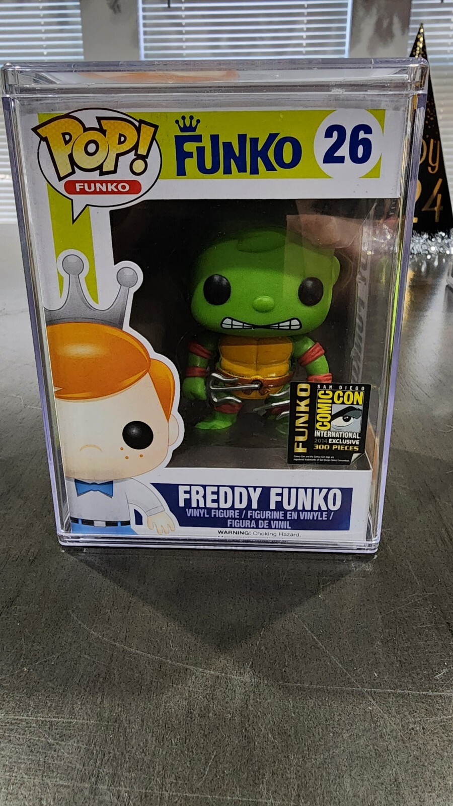 SDCC 2014 POP TMNT Ninja Turtles Raphael Freddy FUNKO FUNDAYS NIB POP RARE SDCC 2014 POP TMNT Ninja Turtles Raphael Freddy FUNKO FUNDAYS NIB POP RARE