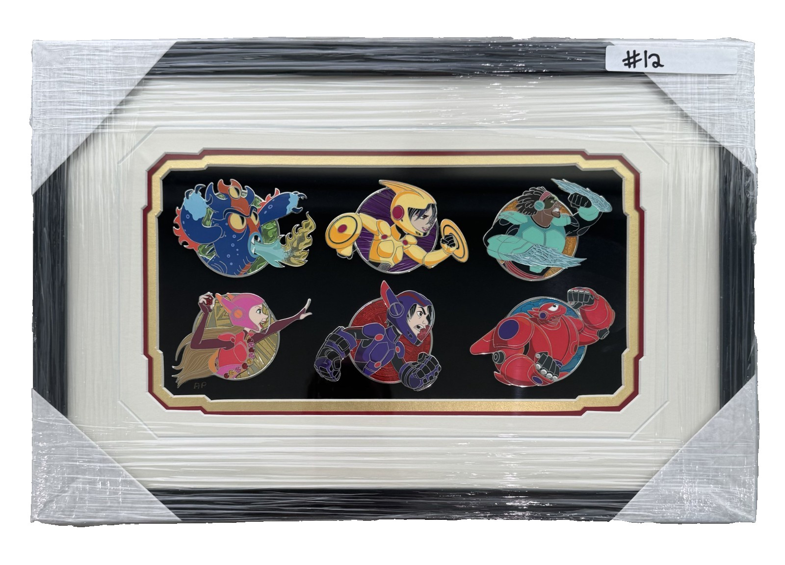 D23 2019 Disney Pins Big Hero Six Framed Pin Set of 6 RSP #12 D23 2019 Disney Pins Big Hero Six Framed Pin Set of 6 RSP #12
