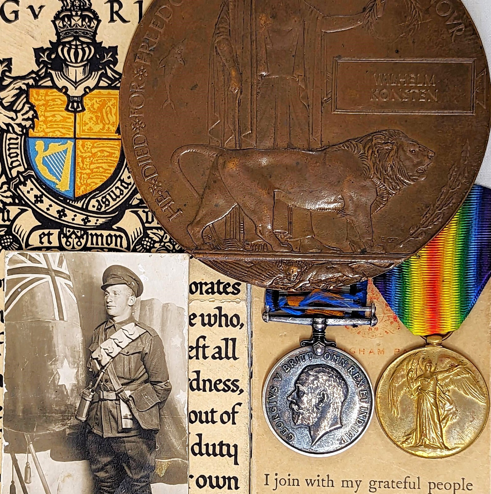 WW1 Australian Army Anzac Camel Corps KIA casualty set medals death plaque Gaza WW1 Australian Army Anzac Camel Corps KIA casualty set medals death plaque Gaza
