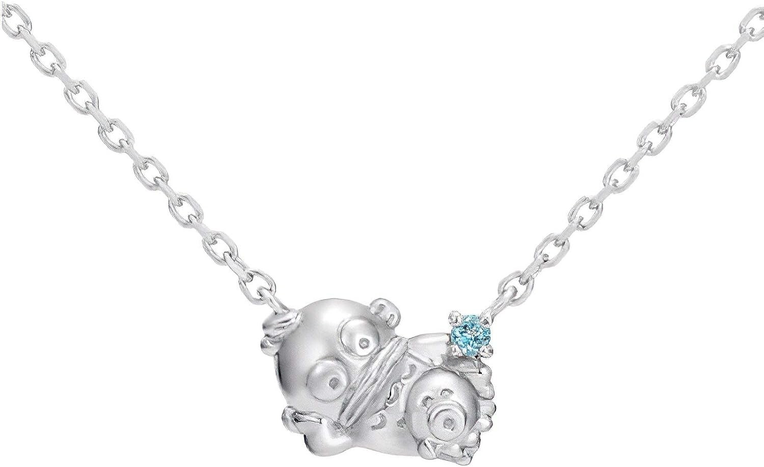 U-treasure Sanrio Hangyodon Goods Necklace Hangyodon Necklace Silver New U-treasure Sanrio Hangyodon Goods Necklace Hangyodon Necklace Silver New