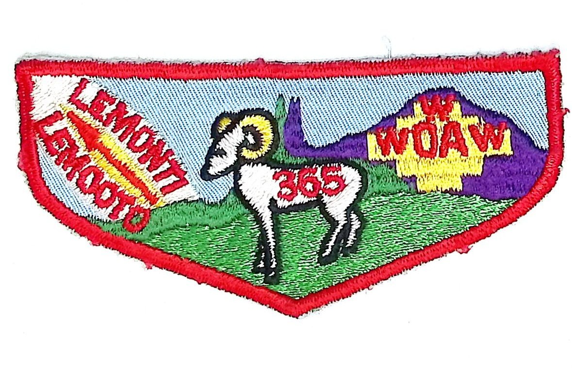 Lemonti Lemooto Lodge 365 F2 Twill Flap Mountainview Council Boise, ID Lemonti Lemooto Lodge 365 F2 Twill Flap Mountainview Council Boise, ID