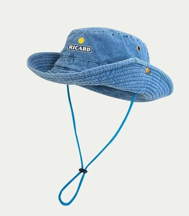 Bob Ricard Adventure Foldable Cowboy Hat Sun Protection With Rope, 1 Piece Bob Ricard Adventure Foldable Cowboy Hat Sun Protection With Rope, 1 Piece