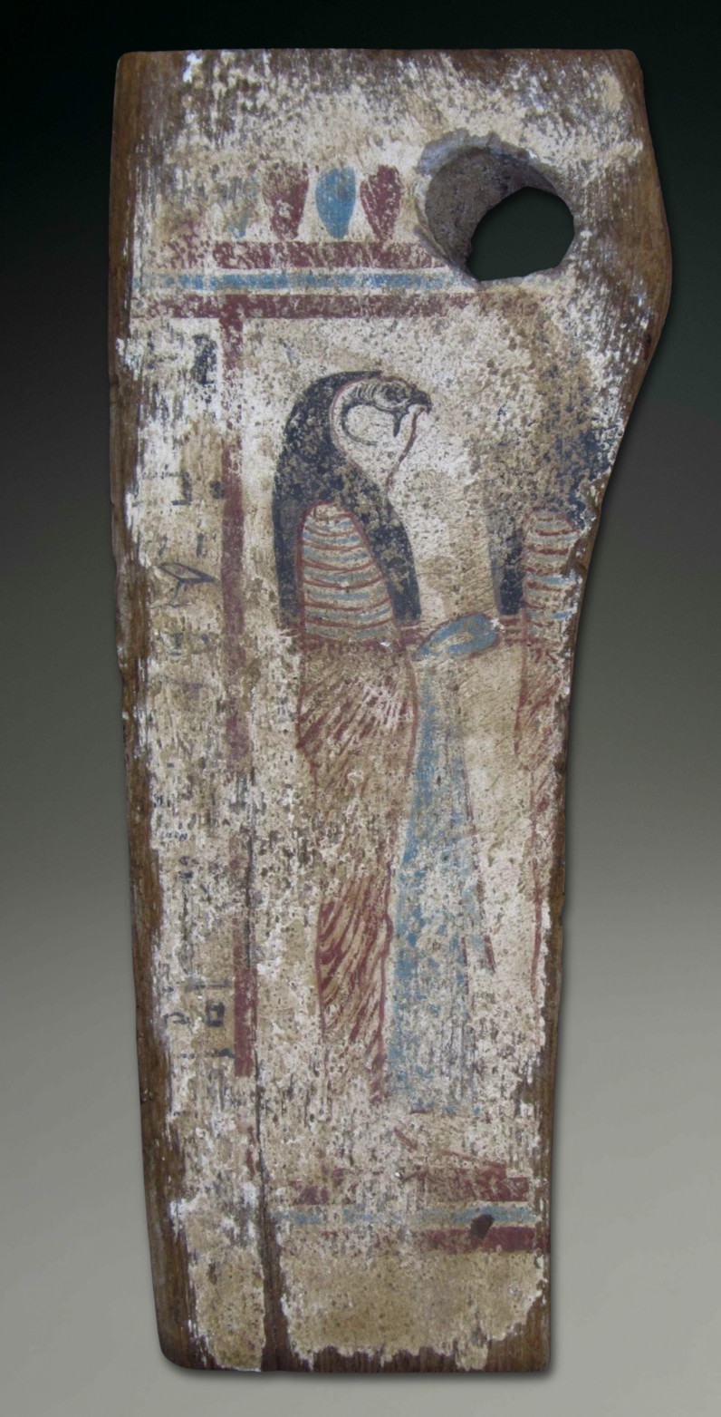 Egypt, New Kingdom. Wooden Fragmented Sarcophagus. ca. 1550-1070 BC. Egypt, New Kingdom. Wooden Fragmented Sarcophagus. ca. 1550-1070 BC.