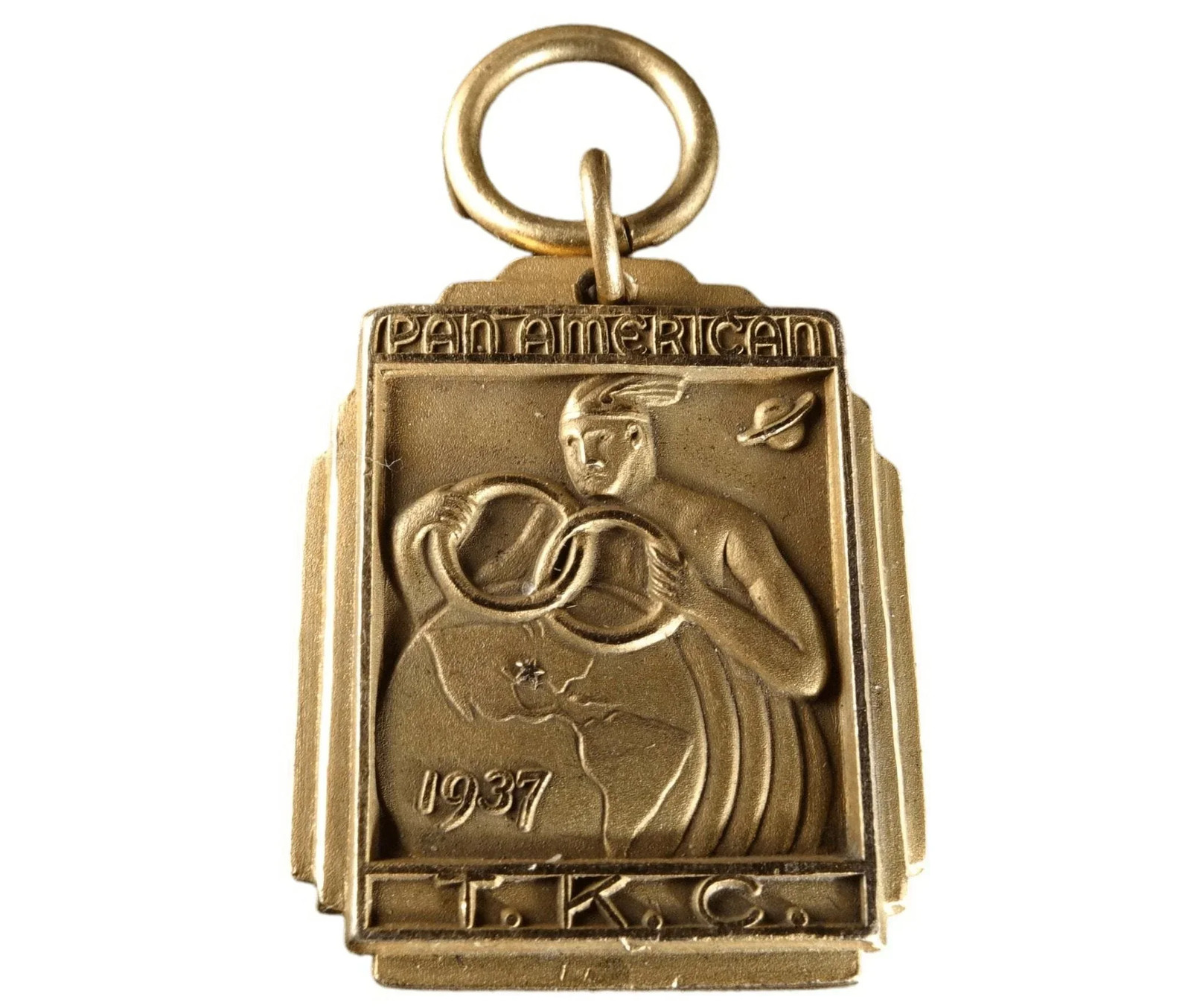 Dallas Texas 1937 Pan American Games Olympic Gold Medal Dallas Texas 1937 Pan American Games Olympic Gold Medal