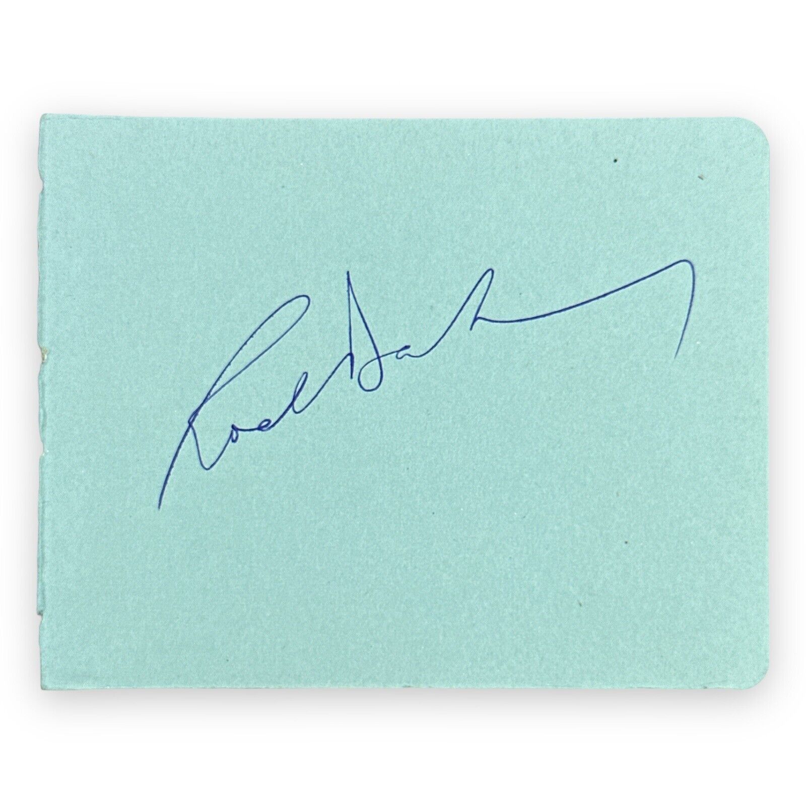 Roald Dahl Signed Autograph Album Page