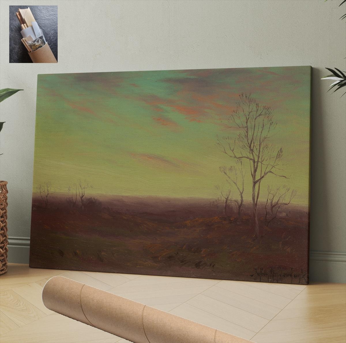 Usa Landscape America Julian Onderdonk Texas Impressionism Art 30X20Inch