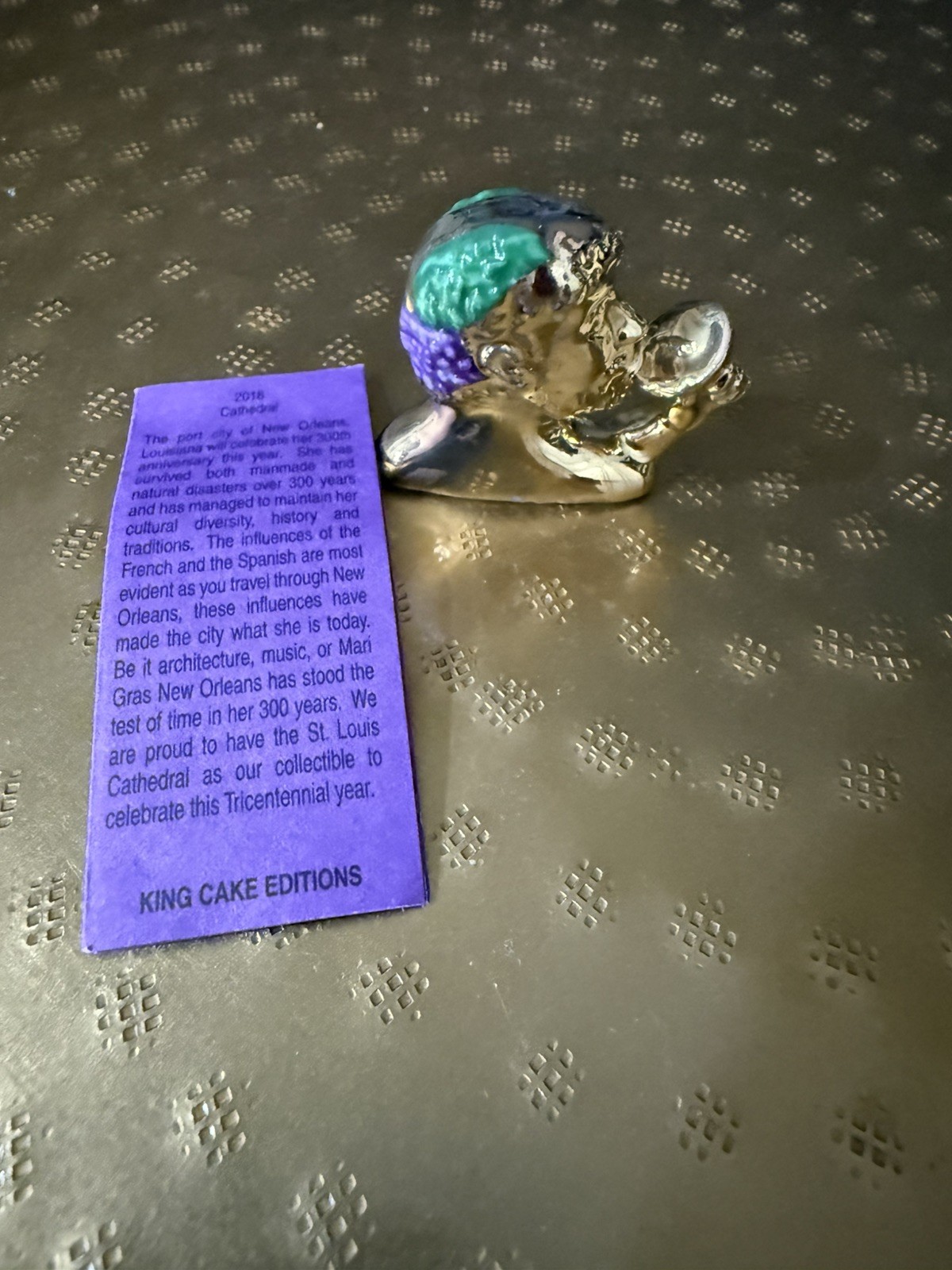 NEW Haydel's Artist Proof King Cake Doll 2018 Bacchus Bust NEW NEW Haydel's Artist Proof King Cake Doll 2018 Bacchus Bust NEW