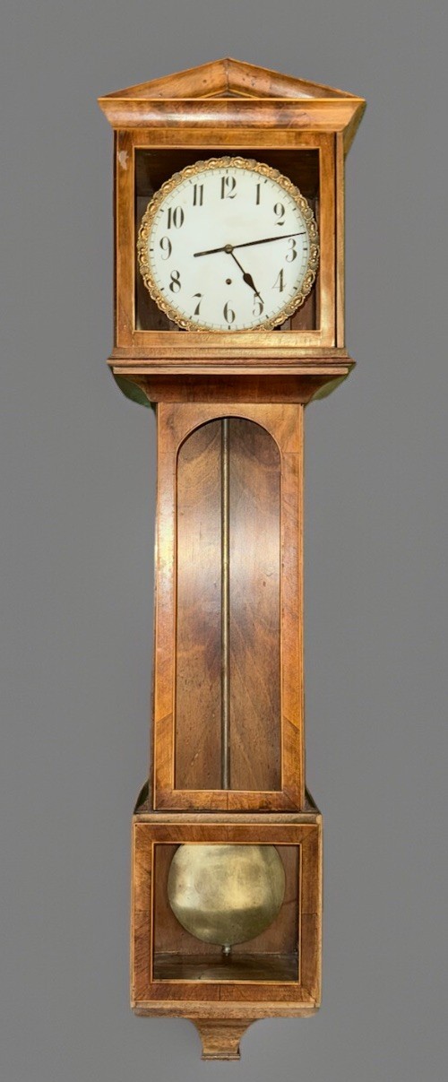 Rare Antique Laterndluhr Vienna Regulator Wall Clock - Circa 1830s Rare Antique Laterndluhr Vienna Regulator Wall Clock - Circa 1830s