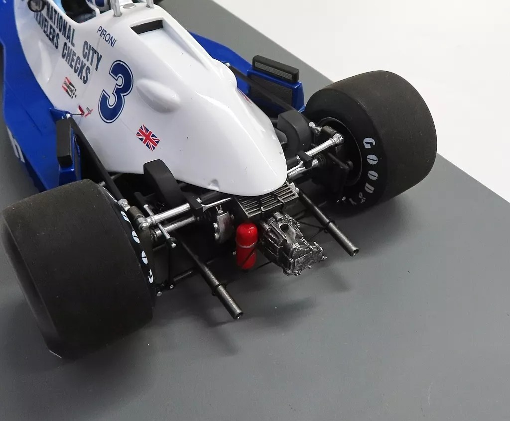 Mini car 1/18 Tyrrell 008 #3 5th Monaco GP 1978 Didier Pironi [18S721]