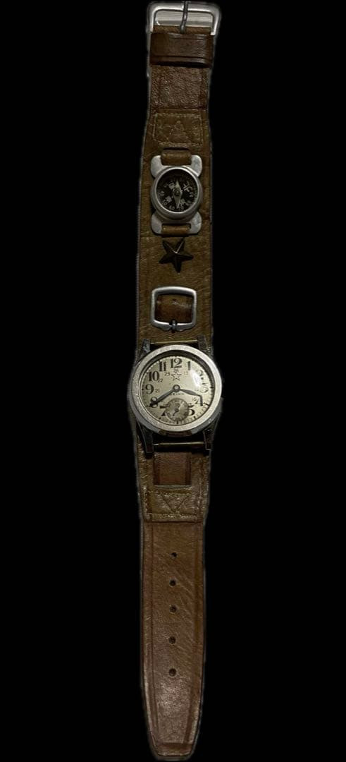 WWⅡ Imperial Japanese Army Original Wrist Watch WW2 seikosha seiko WORKED Me