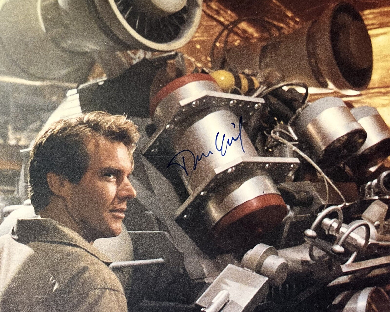 Dennis Quaid - Signed Autograph “Innerspace” (1987) Original Lobby Card