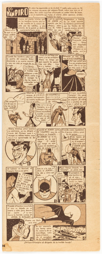 1940 DC DETECTIVE COMICS #45 1ST APP OF JOKER IN SERIES RARE GRAIL KEY ARGENTINA