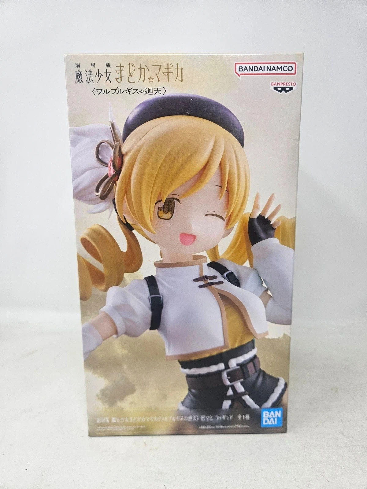 Banpresto Puella Magi Madoka Magica Movie Tom Anime PVC Figure New Boxed Blonde