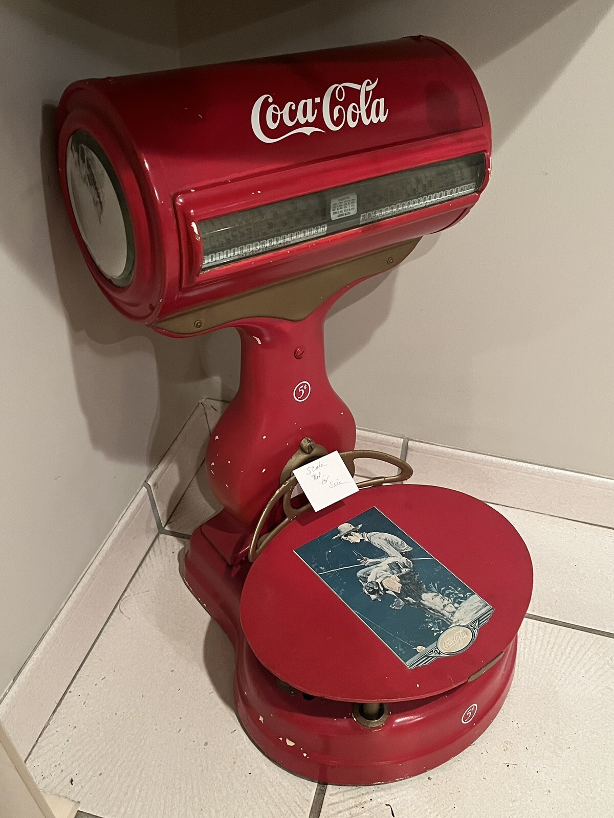 COCA-COLA SCALE - Golden Age Of Coke. Amazing Condition. Great Collectors Item COCA-COLA SCALE - Golden Age Of Coke. Amazing Condition. Great Collectors Item