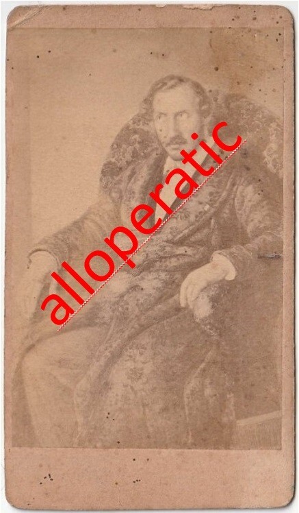 Opera Classical Composer GAETANO DONIZETTI - UNIQUE LAST PICTURE CDV photo