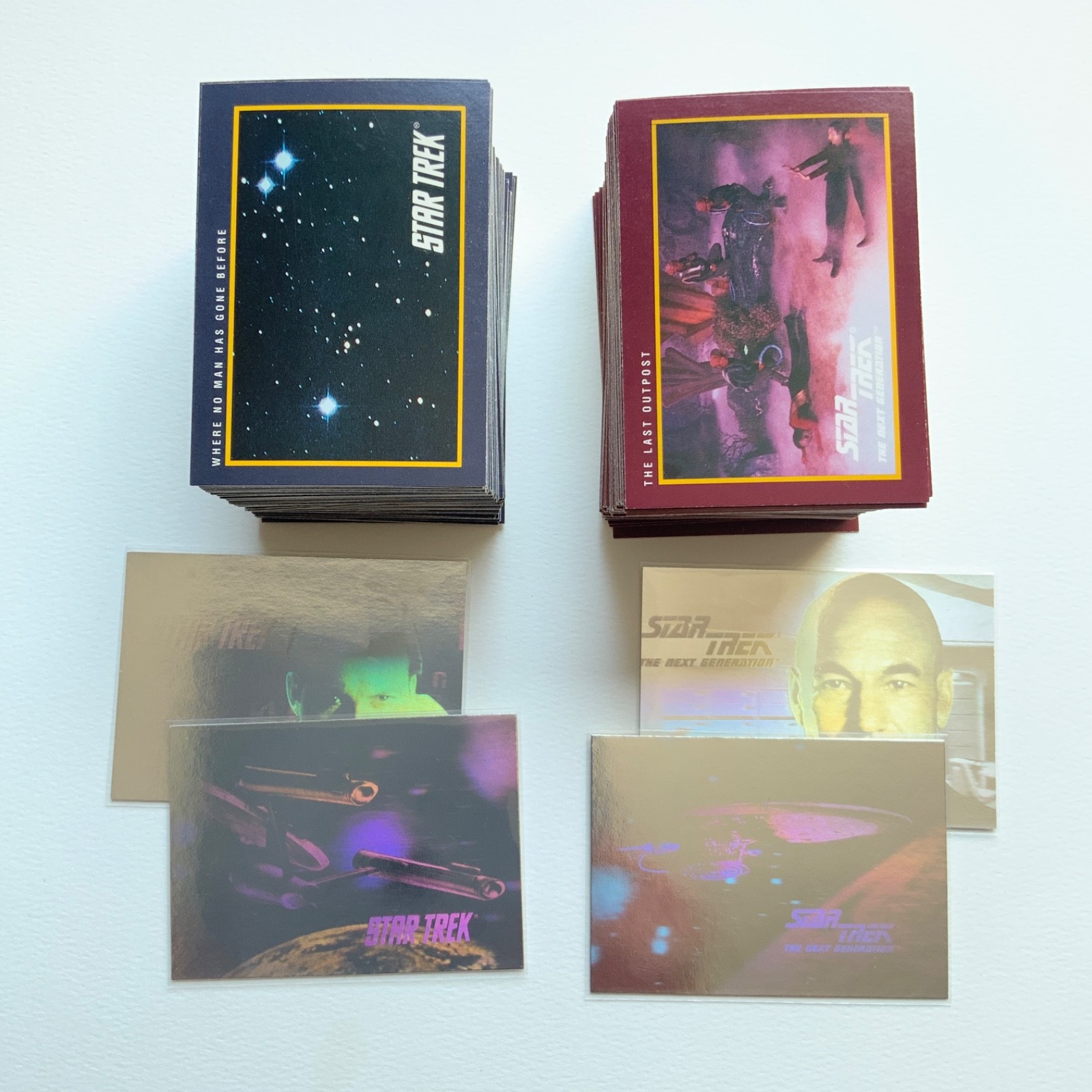 Complete 1991 Impel Star Trek 25th Anniv Master Set 1-310 + H1-H4 Holos RARE H1 Complete 1991 Impel Star Trek 25th Anniv Master Set 1-310 + H1-H4 Holos RARE H1