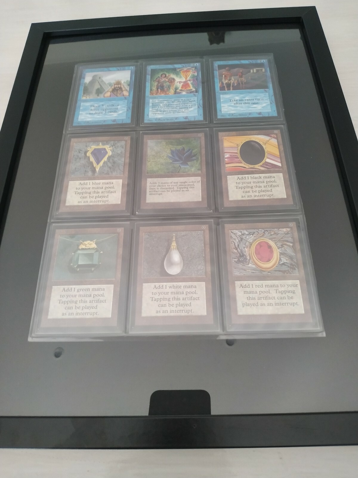 Black Lotus Mox Ancestrall Twister Fbb CE IE Limited Original P9 magic wizard 