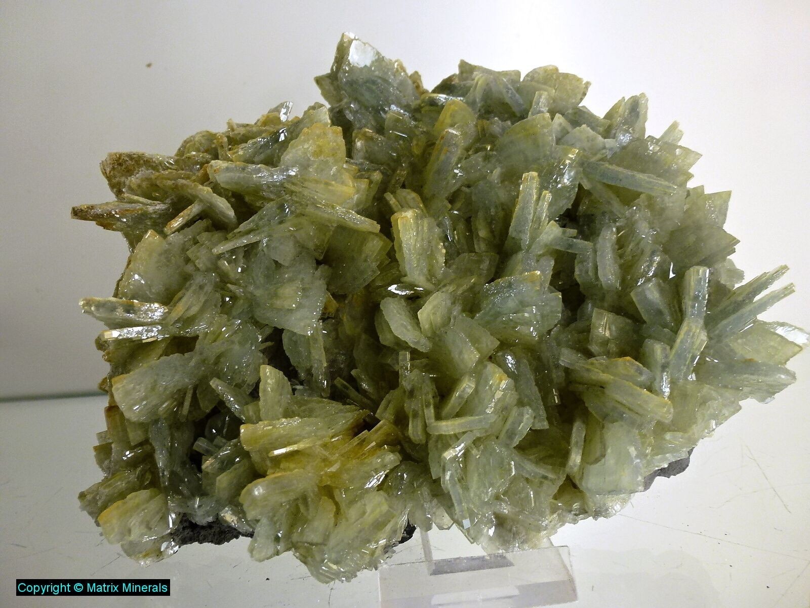 Blue Barite from Mina Haiti, Llano del Beal, La Union Mining Area, Spain
